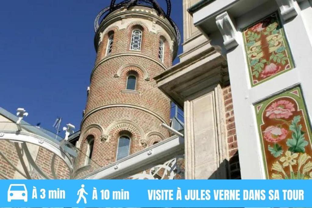 Grand Studio Amiens Gare Tout Confort Wifi Netflix 2Pers Bagian luar foto