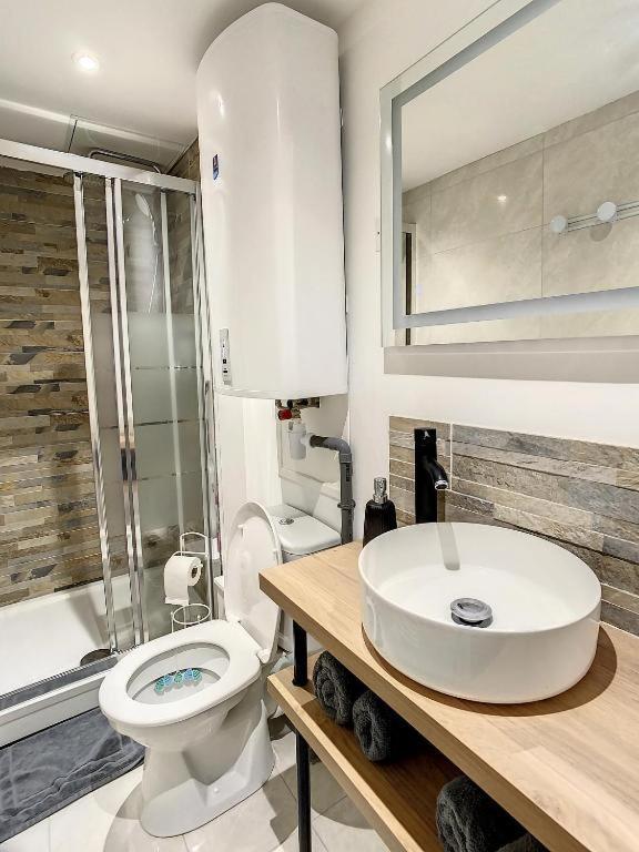 Grand Studio Amiens Gare Tout Confort Wifi Netflix 2Pers Bagian luar foto